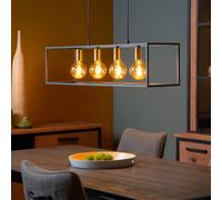 Lucide RUBEN - Suspension - 4xE27 - Noir