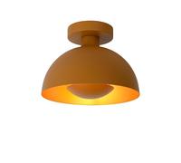 LUCIDE SIEMON - Plafonnier - Ø 25 cm - 1xE27 - Jaune Ocre