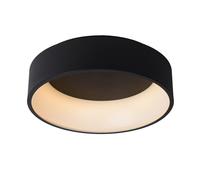 LUCIDE TALOWE LED - Plafonnier - Ø 45,5 cm - LED Dim. - 1x30W 3000K - Noir