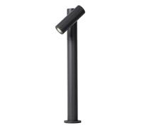 LUCIDE TATUM - Borne extérieur - LED - 1x5W 3000K - IP65 - Anthracite