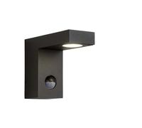 Applique cubique détecteur Texas H12 cm LED IP54 - Noir Noir