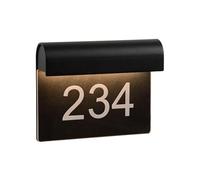 LUCIDE THESI LED - Applique murale Intérieur/Extérieur - LED - 1x8W 3000K - IP54 - Noir