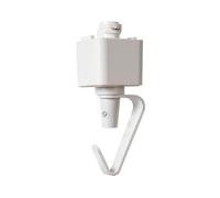 Lucide TRACK Adaptateur de suspension - Système de rail monophasé/Éclairage sur rail - Blanc(Extension)