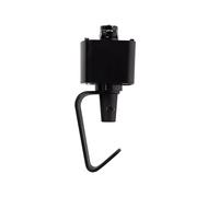 Lucide TRACK Adaptateur de suspension - Système de rail monophasé/Éclairage sur rail - Noir (Extension)