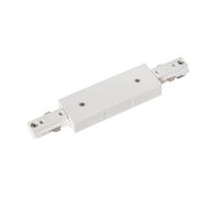 Lucide TRACK Alimentation - Système de rail monophasé/Éclairage sur rail - Double - Blanc (Extension)