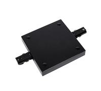 Lucide TRACK Alimentation - Système de rail monophasé/Éclairage sur rail - Simple/Double - Noir (Extension)