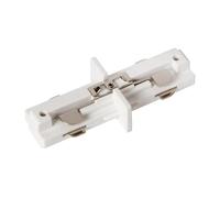 Lucide TRACK connecteur en I - Système de rail monophasé/Éclairage sur rail - Blanc (Extension)