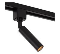 Lucide TRACK KEONI Spot sur rail - Système de rail monophasé/Éclairage sur rail - 1xG9 - Noir (Extension)