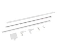 Lucide TRACK Kit de démarrage - Système de rail monophasé/Éclairage sur rail - 2 mètres - Blanc