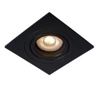 LUCIDE TUBE - Spot encastrable - 1xGU10 - Noir