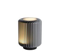 LUCIDE TURBIN - Lampe de table - Ø 10,6 cm - LED - 1x5W 3000K - Gris