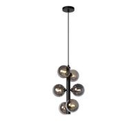 LUCIDE TYCHO - Suspension - Ø 25,5 cm - 6xG9 - Noir