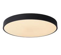 LUCIDE UNAR - Plafonnier - Ø 49,5 cm - LED 3 StepDim - 1x36W 2700K - Noir