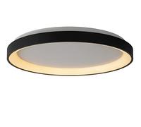 LUCIDE VIDAL - Plafonnier - Ø 48 cm - LED Dim. - 1x38W 2700K - Noir