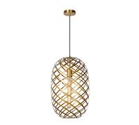 Lucide WOLFRAM Suspension à 1 source lumineuse, E27, 21417/32/02,