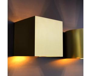Lucide XIO Applique murale carrée à 1 source lumineuse, G9, 09217/04/02,