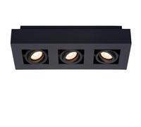 Lucide XIRAX Plafonnier à 3 sources lumineuses, GU10, 09119/16/30,