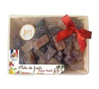 Lucien Georgelin - 1kg de Pâtes de fruits 6 parfums (cassis-fraise-abricot-poire-framboise-rhubarbe)