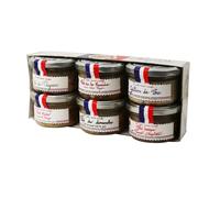 Lucien Georgelin Assortiment de 6 pots de patés de 70g