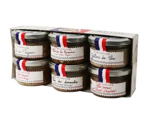 Lucien Georgelin Assortiment de Pâtés, 6 Pots de 70g