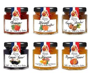 Lucien Georgelin Assortiment Découverte de 6 préparation de fruits le lot de 6x47g