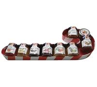 Lucien Georgelin - Coffret cadeau Canne à sucre 404g - Assortiment de mini confitures