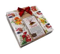 Lucien Georgelin Coffret Charlotte 4 Pâtes de fruits à trancher - la planche et la lyre sont offertes 1120g