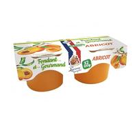 Lucien Georgelin Compote d'Abricot Fondant et Gourmand le lot de 2 pots de 100g