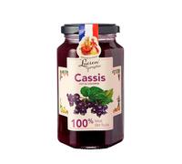 Lucien Georgelin Confiture de Cassis 100% Sucres Fruits Cuite au Chaudron de Cuivre le bocal de 300g