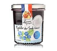 Lucien Georgelin Confiture Gourmande et Légère Myrtille du Sud-Ouest 320g - Pack de 6