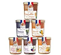 Lucien Georgelin Confitures Extra Médaillées Lot de 6 x 350g | Médaillées au Concours Général Agricole 2026, 100% fruits français