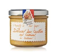 Lucien Georgelin Délice de carottes au cumin apéritif tartinable le bocal de 100g