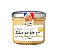 Lucien Georgelin Délice de Foie Gras de Canard au Vin Blanc Moelleux - Bocal de 100g