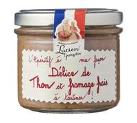 Lucien Georgelin Délice de Thon et fromage frais apéritif à tartiner le bocal de 100g