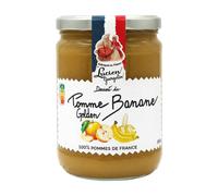 LUCIEN GEORGELIN Dessert de pomme golden et banane - 560 g