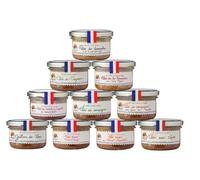 Lucien Georgelin Kit Découverte 10 Pâtés 70g 100% viandes françaises