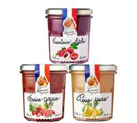 Lucien Georgelin Lot panaché Préparations de fruits saveurs exotiques 3x320g
