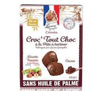 LUCIEN GEORGELIN - Lucien Georgelin Croc Tout Choc Coussin Choco Fourré À La Pâte À Tartiner 375G - Lot De 3 - Vendu Par Lot