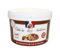 Lucien Georgelin Pâte à tartiner aux noisettes du Lot et Garonne le seau de 3kgs