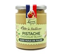 LUCIEN GEORGELIN Pâte à tartiner pistache & chocolat blanc - 330 g