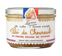 Lucien Georgelin - Pâté au chevreuil et au poivre rouge de Sichuan - le pot de 200g