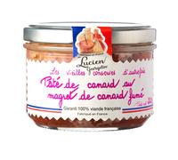 LUCIEN GEORGELIN Pâté au magret de canard fumé - 220 g