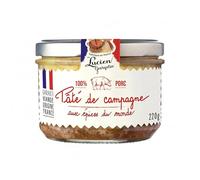 Lucien Georgelin Paté de campagne aux épices du monde Le bocal de 220g
