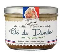Lucien Georgelin Pâté de Dinde au Poivre Vert 200g | Bocal
