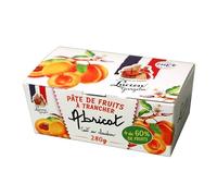 Lucien Georgelin Pâte de Fruit à Trancher Abricot 280g | Ballotin