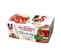 Lucien Georgelin Pâte de fruits à trancher Pêche de vigne 280 g | Ballotin