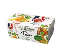 Lucien Georgelin Pâte de fruits à trancher Poire 280 g