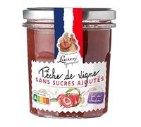 Lucien Georgelin Préparation de fruit Pêche de vigne sans sucre ajouté le bocal de 320g NUTRISCORE A