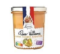 Lucien Georgelin Préparation de fruit Poire Williams sans sucre ajouté le bocal de 320g NUTRISCORE A