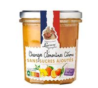Lucien Georgelin Préparation de fruits 3 Agrumes (Oranges,Clémentines, Citron) Sans Sucre Ajouté le bocal de 320g NUTRISCORE A